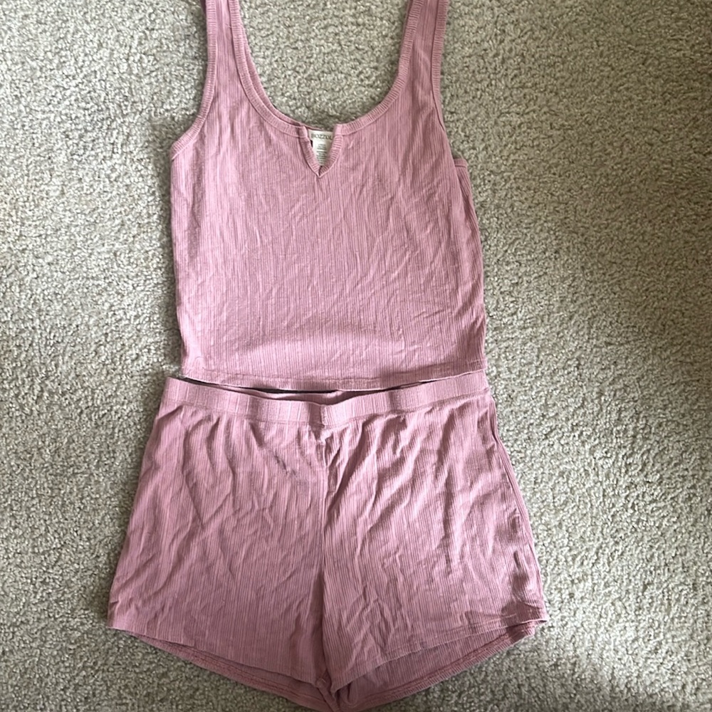 Pink Two Piece Set - Picture 2 of 5